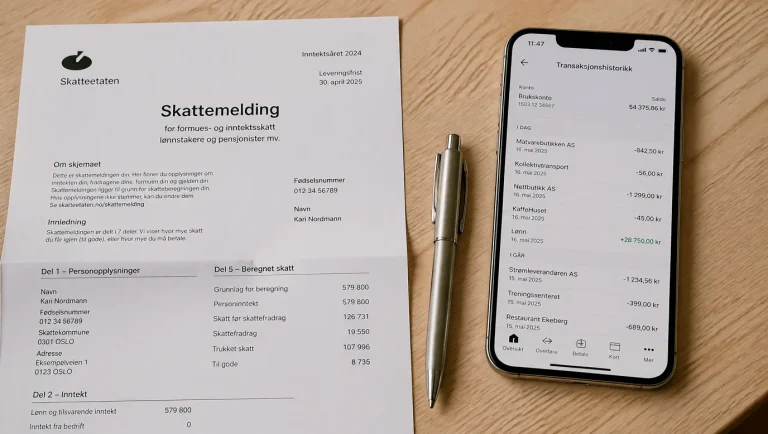 Skatt på spillgevinster i Norge - regler for MuchBetter-uttak og rapportering